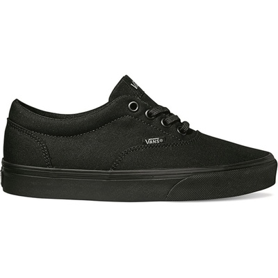 Дамски маратонки Vans Doheny Canvas Low Trainers Womens - Black Mono