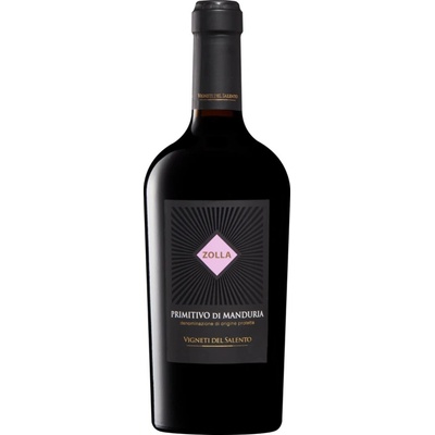 Primitivo Zolla Primitivo di Manduria DOC 2024 14,5% 0,75 l (holá láhev)