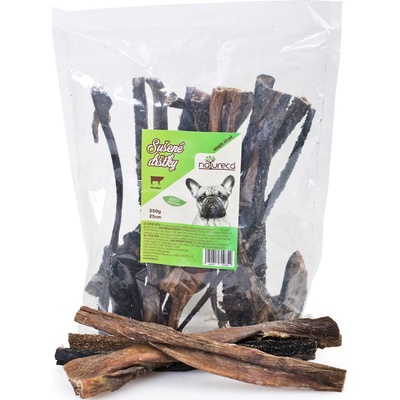 Natureca Hovězí dršťky sušené 25 cm 250 g