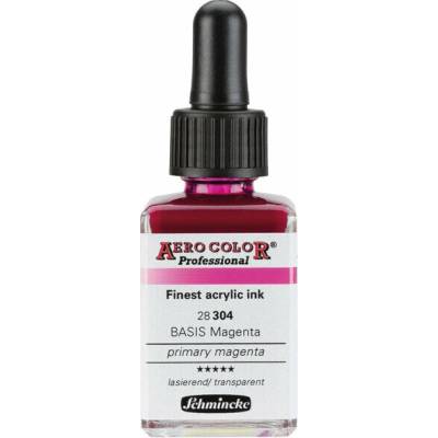 Schmincke Aero Color akrylový atrament Professional Standard 304 základná purpurová