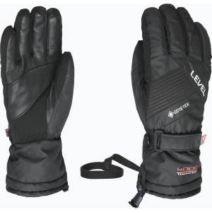 Level Детски скиорски ръкавици Level Warmster Jr Gore-Tex black