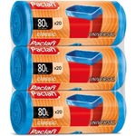Paclan Стандартни торби за отпадъци 80 л 3 x 20 бр