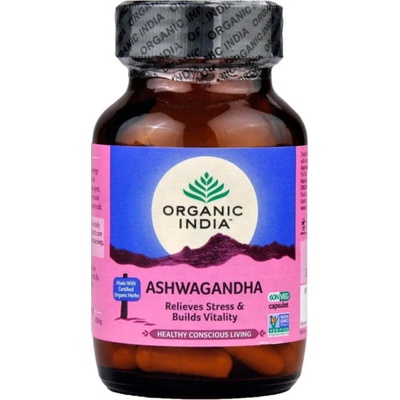 Organic India Ashwagandha 60 kapslí