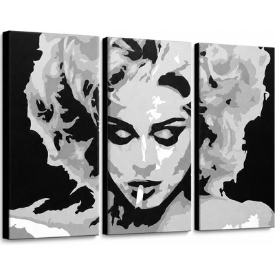 Ručne maľovaný POP Art obraz MADONNA - 90x60 cm