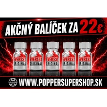 Poppers EVEREST ORIGINAL 5 × 10 ml