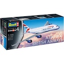Revell Airbus A380-800 dopravce British Airways Plastic ModelKit letadlo 03922 1:144