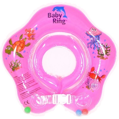 Babypoint Baby ring ružová
