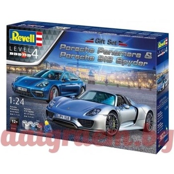 Image 1 of Revell Комплект 2 бр. хоби модели REVELL 05681- Porsche Set (R05681)