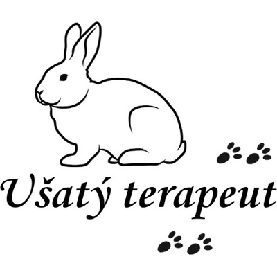 Nažehlovací nápisy - Králíček Vzor: 3, Barva potisku: hnědá