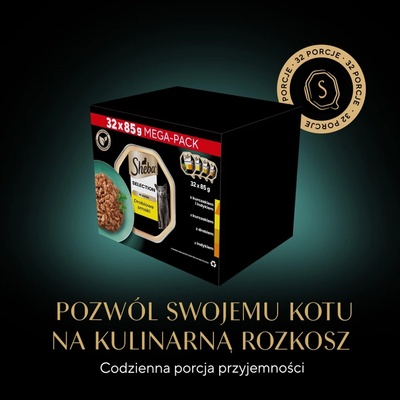 Sheba variace Selection in Sauce 32 x 85 g