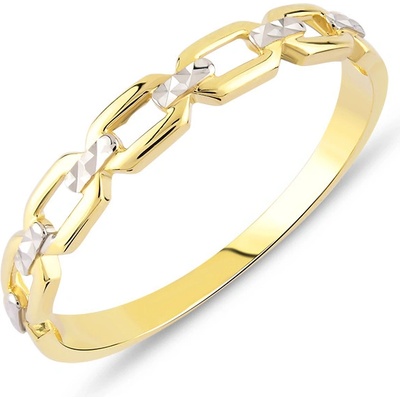 Lillian Vassago prsten z kombinovaného zlata LLV06 GR111