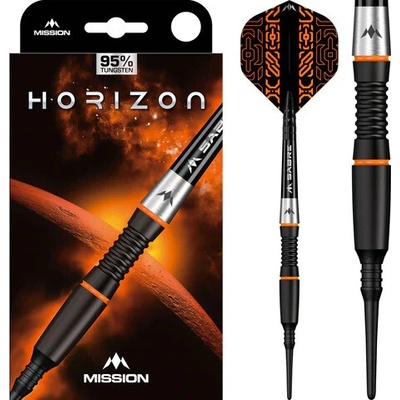 Mission Horizon Black PVD/Orange 95% 19g soft