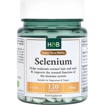 Holland & Barrett Selenium 200 mcg [120 Таблетки]