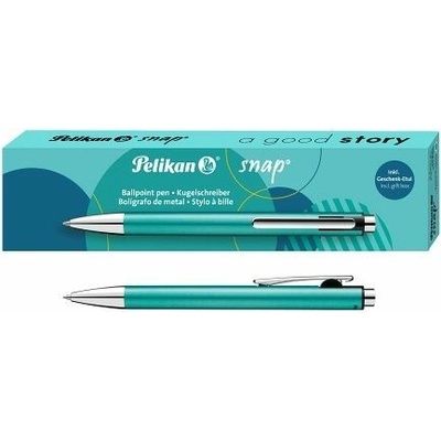 Pelikan K10 tyrkysové Snap Metalic