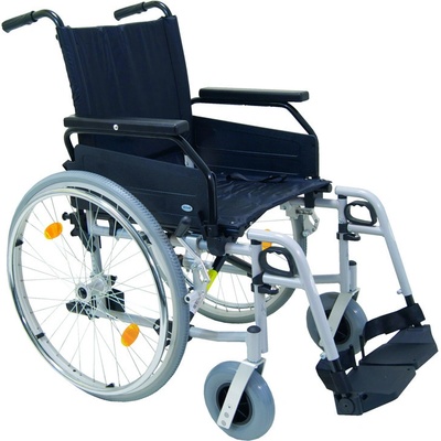 Standardní invalidní vozík Rotec Šířka sedadla 43 cm černá-šedá