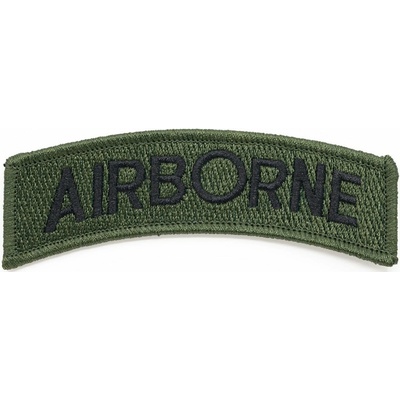 NAVYS Nášivka oblúčik AIRBORNE - OLIV