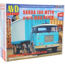 AVD Stavebnice Škoda LIAZ 706 MTTN s návěsem 1:43