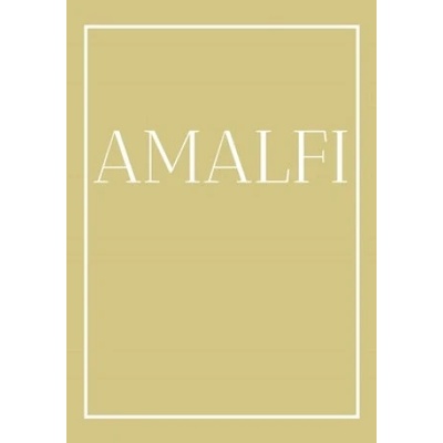 Amalfi: A decorative book for coffee tables, end tables, bookshelves and interior design styling - Stack coastline books to ad