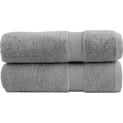 vidaXL Премиум кърпи за ръце SOLUND 2 бр. сиви 50x100 см 600 г/м2 (137305)