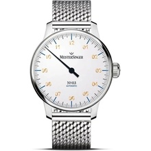 MeisterSinger AM901G Kovový mesh náramek