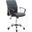TopMebel Офис стол Avelon TopMebel с PU кожа в черен цвят 60x56x94/103cm