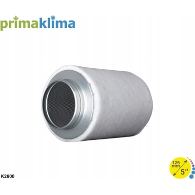 Prima Klima uhlíkový filtr FI 125mm, 240-360m3/h – Hledejceny.cz