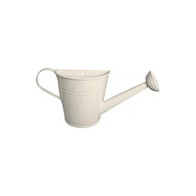 Feronya - Метална декоративна саксия за стена лейка бежова 4124-4 (011659)