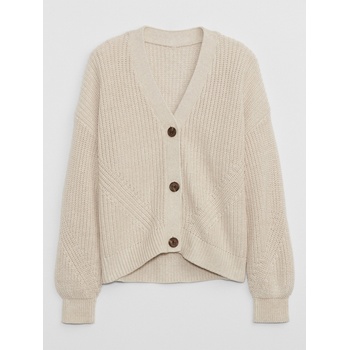 GAP Детска жилетка с копчета GAP GAP | Bezhov | Момичешки | 104/110