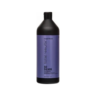 Matrix Total Results Color Obsessed So Silver Shampoo Шампоан за платиново руса и сива коса 1000 ml