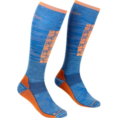 Ortovox pánske podkolienky Ski Compression Long Socks modrá