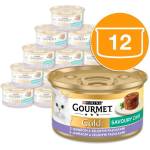 Gourmet Консерва Gourmet GOLD - Savoury Cake с агнешко и зелени фасулки 12 x 85г