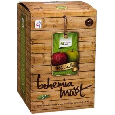 Bohemia mošt jablko 100% 5 l