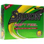 Srixon Soft Feel Golf Balls 12 Pack - Yellow 12Pk