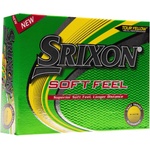 Srixon Soft Feel Golf Balls 12 Pack - Yellow 12Pk