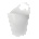 RK-PREMIUM RK-Шампаниера 26x21xh28.5cm БЯЛА (BK. 300W) (0151541)