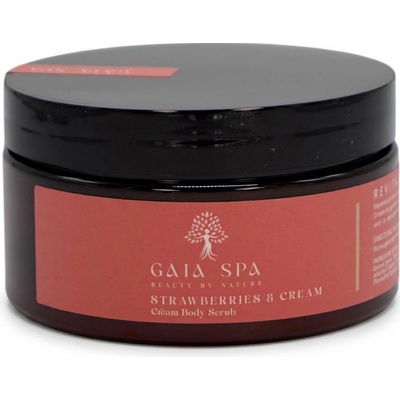 Gaia Spa telový peeling jahody so šľahačkou 200 ml