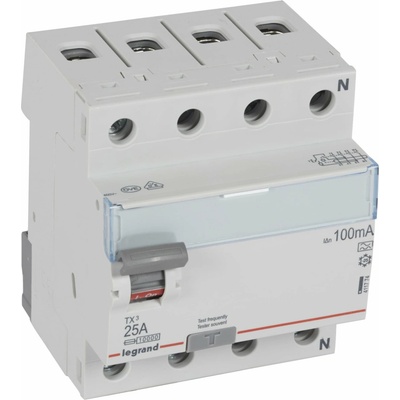Legrand 25A/100mA/4p/A 411774