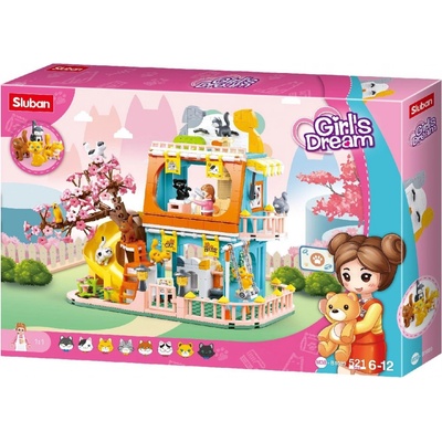 Sluban B1089 Dom s deviatimi mačičkami