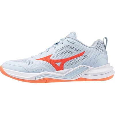Mizuno Wave Stealth NEO 2.1 Blue Finch/Lava Orange – Zbozi.Blesk.cz