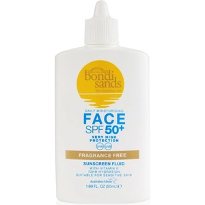 Bondi Sands Unscented face fluid SPF 50+ 50 ml