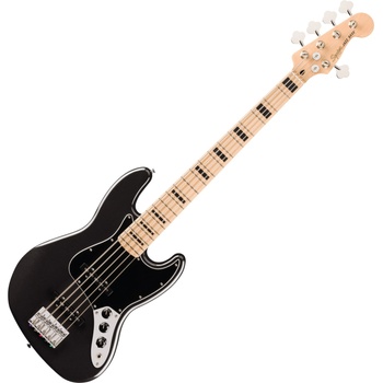 Squier Affinity Series Active Jazz Bass V MN Black Metallic 5-струнна бас китара