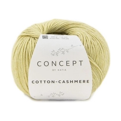 COTTON-CASHMERE Katia Farby COTTON-CASHMERE: 81 vanilková