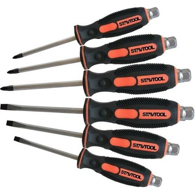 STAVTOOL 06620283 Sada šroubováků AVOSS s úderníkem 6ks