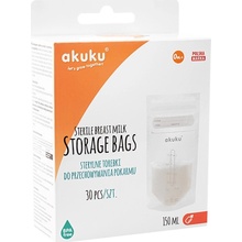Akuku sterilné vrecká 30 ks transparentná 150ml