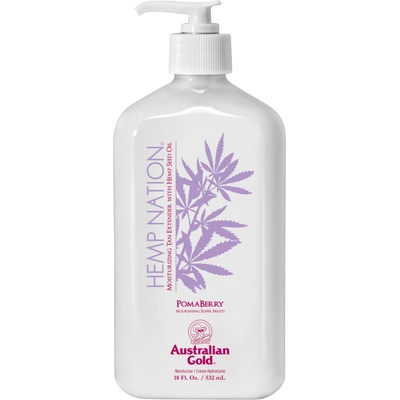 AUSTRALIAN GOLD Hemp Nation tělové mléko, Pomaberry 535 ml
