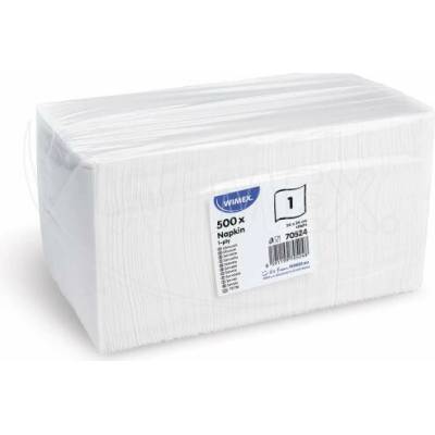 COpack ubrousky 1V bílé 250ks 24x24cm