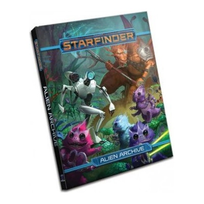 Starfinder Roleplaying Game: Alien Archive Staff PaizoPevná vazba