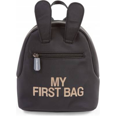 Childhome Detský ruksak My First Bag Čierny
