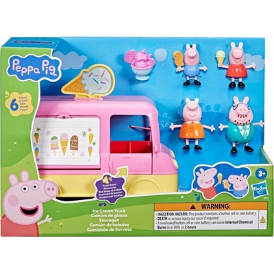 Hasbro Peppa Pig Prasátko Peppa Zmrzlinářské auto s figurkami