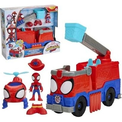Hasbro Marvel Spidey a jeho úžasní přátelé Hasičské auto Rescue-Webs s figurkou (G1992)